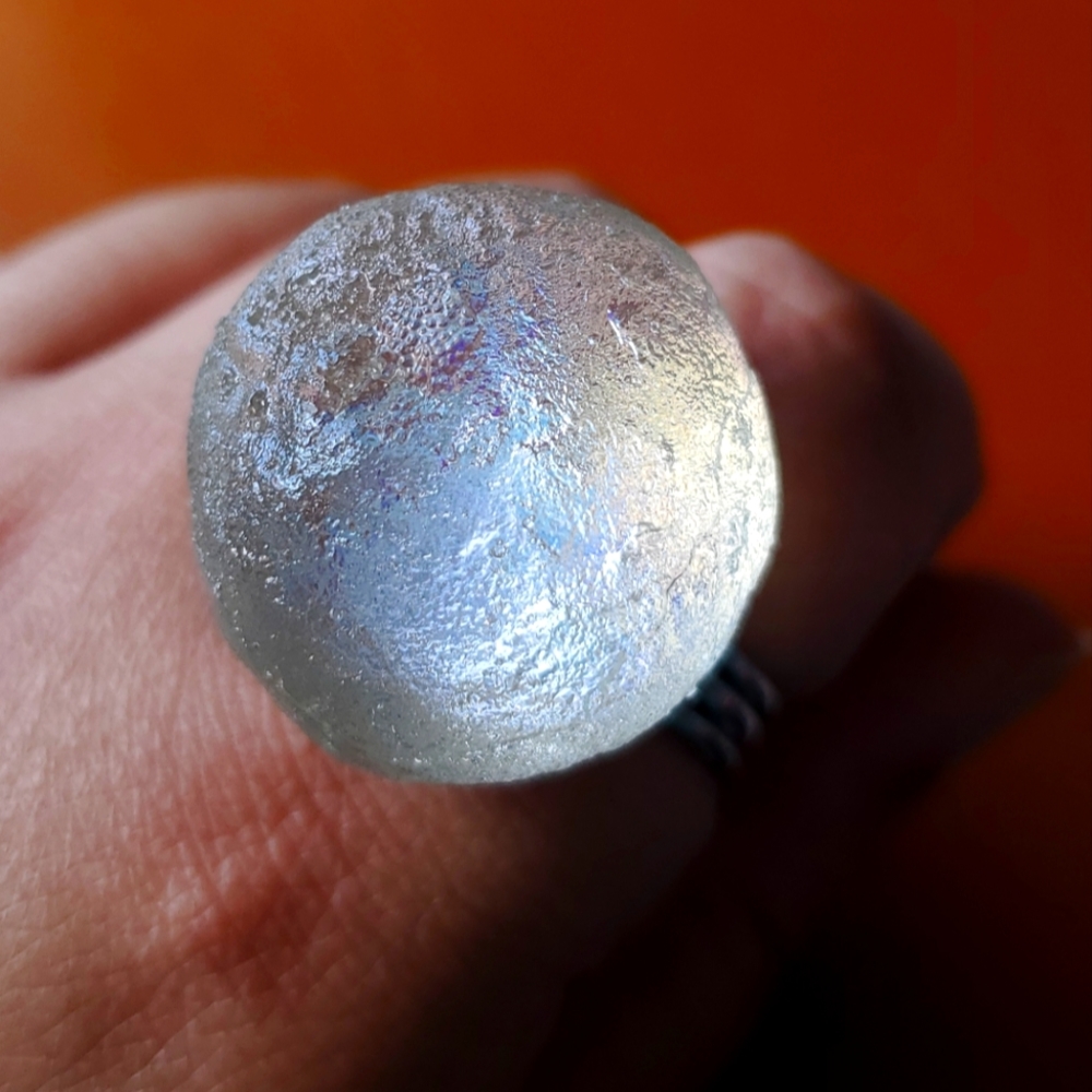 Meteorite Ring by Contemporary French Jewelry designer Marianne Olry Bijoux